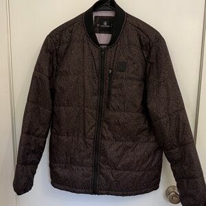 Volcom women's animal print Puffer Jacket